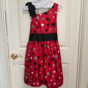 Disorderly Kids Red Dress Polkadot 18.5 Plus Valentine Dance